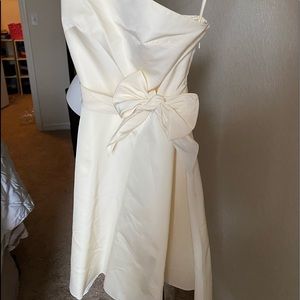 Amsale Ivory dress